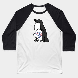 Inauguration Day Cute Penguin Baseball T-Shirt